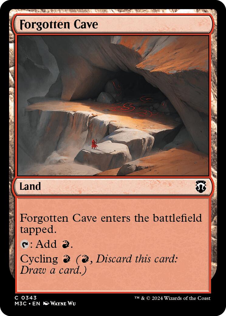 Forgotten Cave [Modern Horizons 3 Commander] | Card Merchant Takapuna