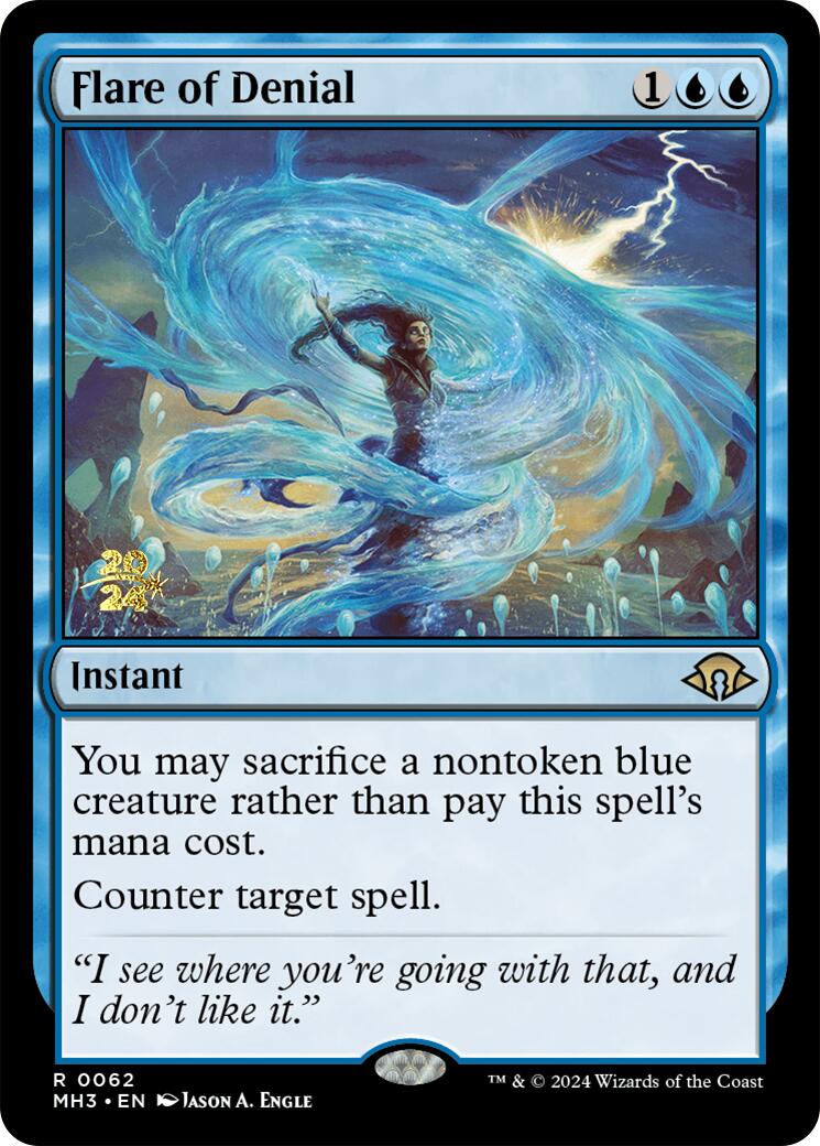 Flare of Denial [Modern Horizons 3 Prerelease Promos] | Card Merchant Takapuna
