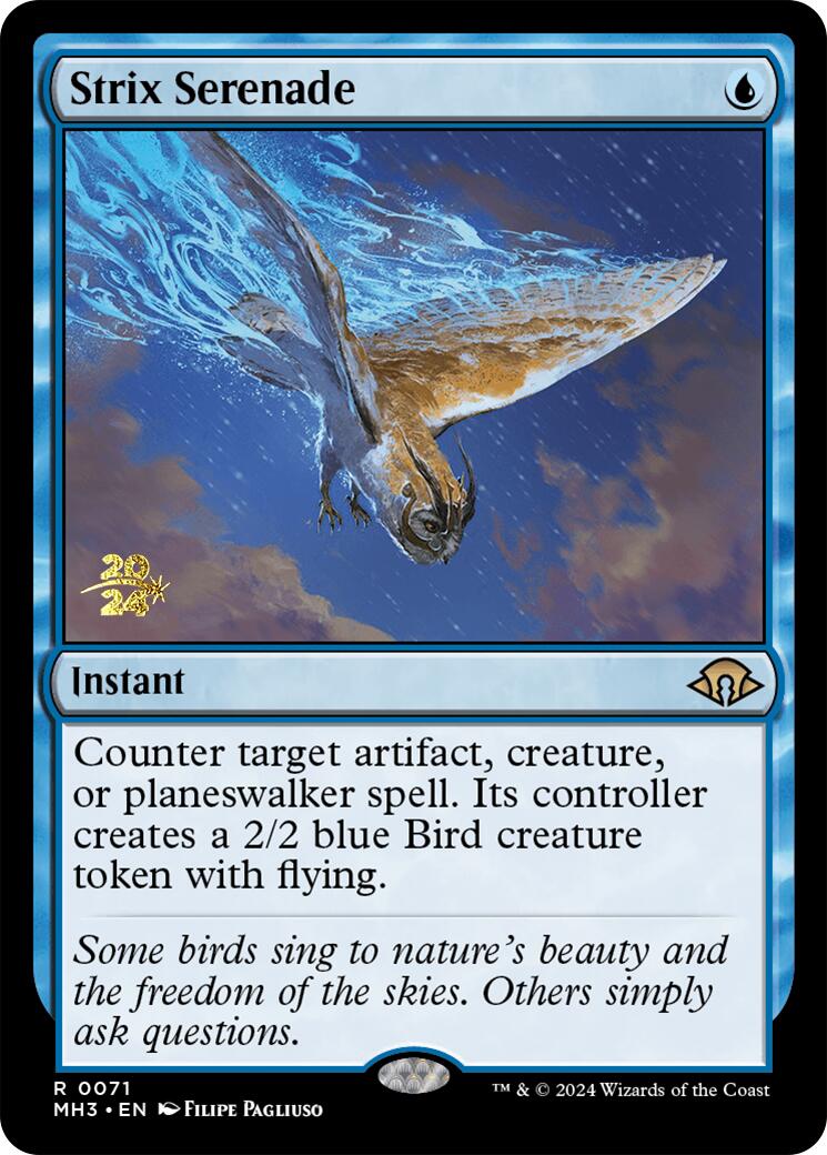 Strix Serenade [Modern Horizons 3 Prerelease Promos] | Card Merchant Takapuna