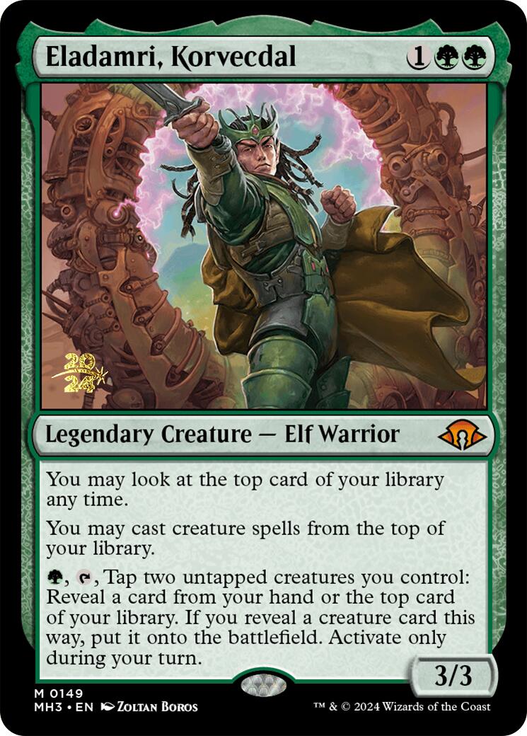 Eladamri, Korvecdal [Modern Horizons 3 Prerelease Promos] | Card Merchant Takapuna