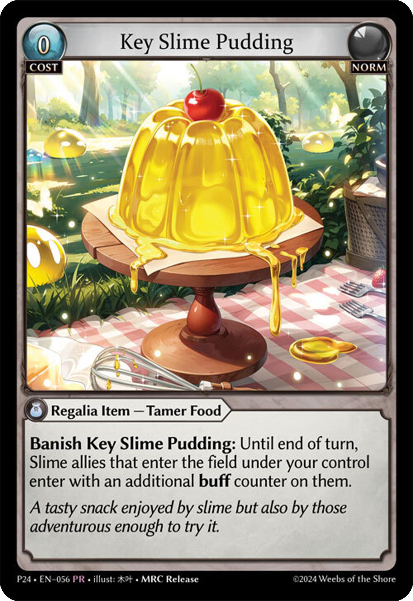 Key Slime Pudding (056) [Promotional Cards] | Card Merchant Takapuna