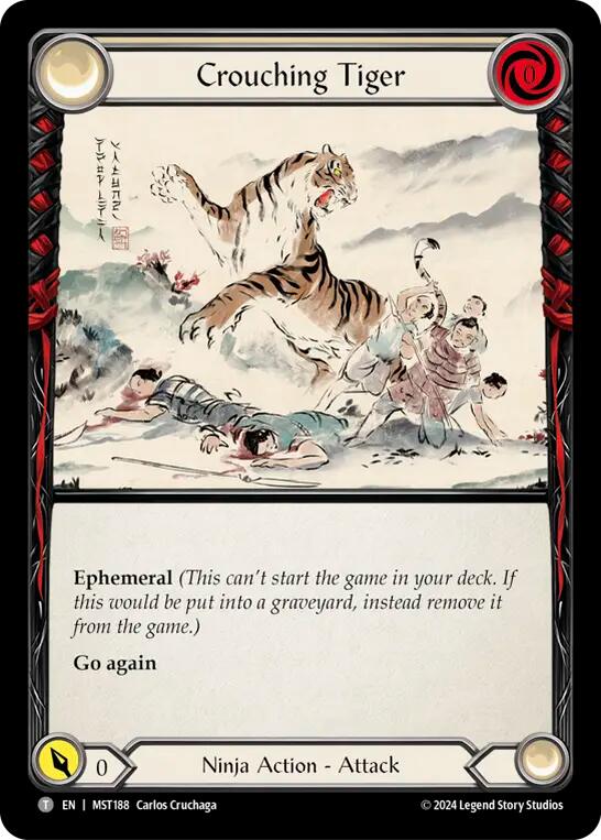 Crouching Tiger [MST188] (Part the Mistveil) | Card Merchant Takapuna