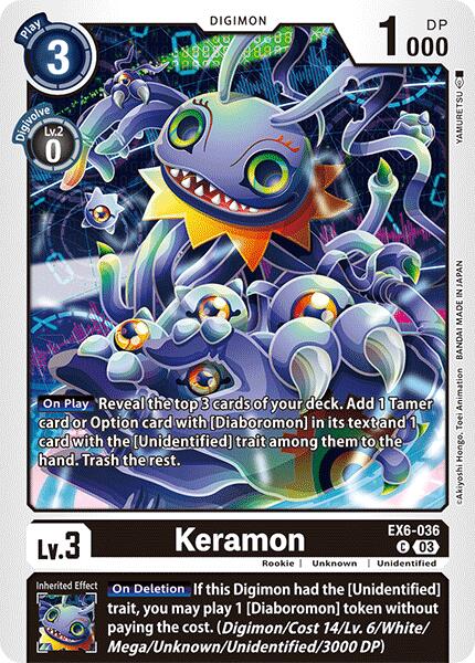 Keramon [EX6-036] [Infernal Ascension] | Card Merchant Takapuna