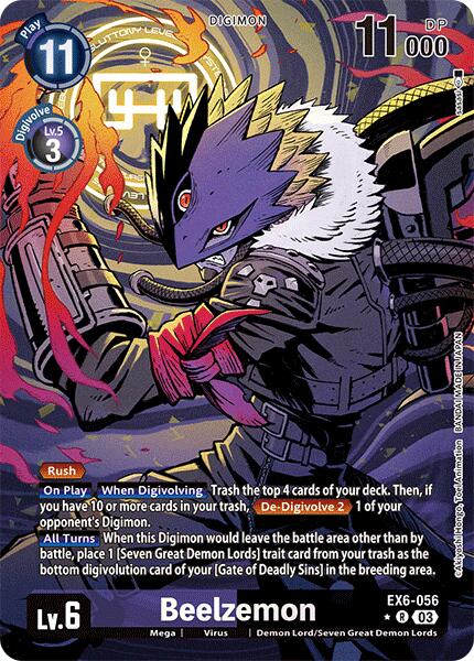 Beelzemon [EX6-056] (Alternate Art) [Infernal Ascension] | Card Merchant Takapuna