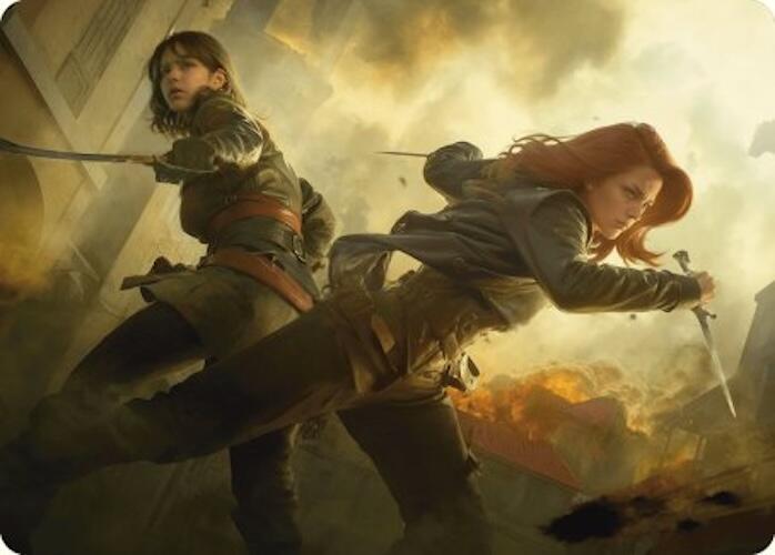 Mary Read and Anne Bonny Art Card [Assassin's Creed Art Series] | Card Merchant Takapuna