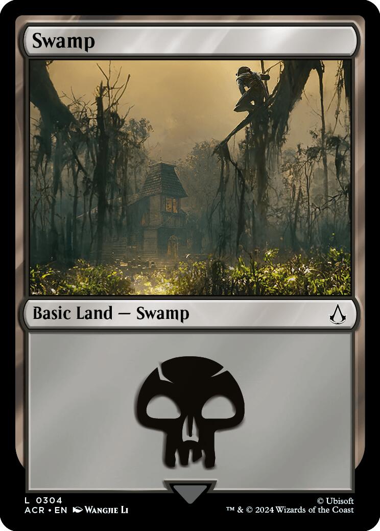 Swamp (0304) [Assassin's Creed] | Card Merchant Takapuna