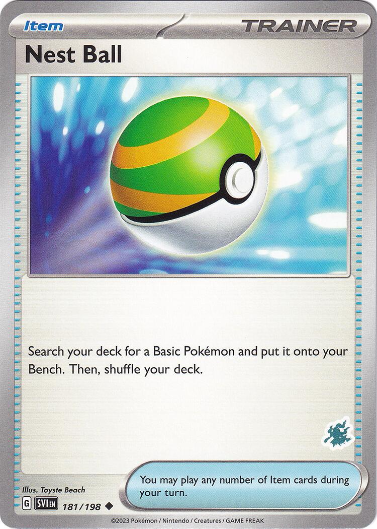 Nest Ball (181/198) (Darkrai Deck) [Battle Academy 2024] | Card Merchant Takapuna