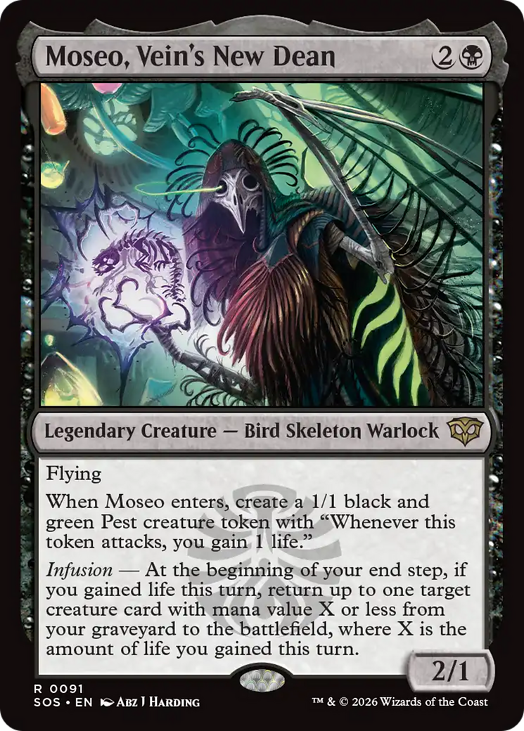 Moseo, Vein's New Dean [Secrets of Strixhaven] | Card Merchant Takapuna