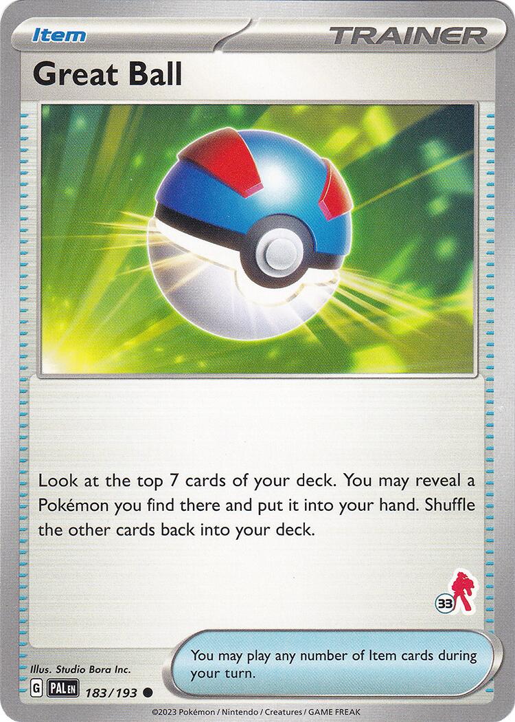 Great Ball (183/193) (Armarouge Stamp #33) [Battle Academy 2024] | Card Merchant Takapuna