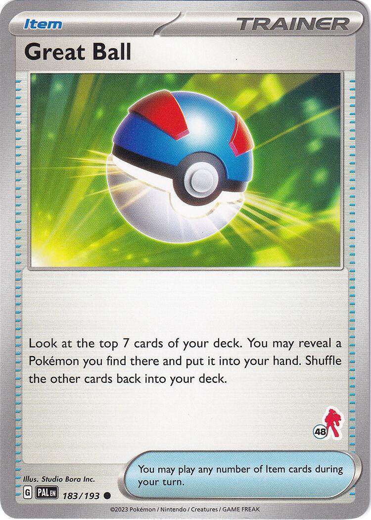Great Ball (183/193) (Armarouge Stamp #48) [Battle Academy 2024] | Card Merchant Takapuna