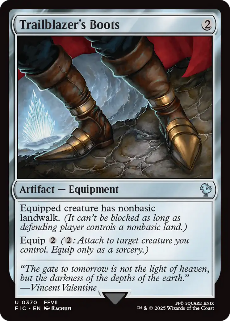 Trailblazer's Boots [FINAL FANTASY Commander] | Card Merchant Takapuna