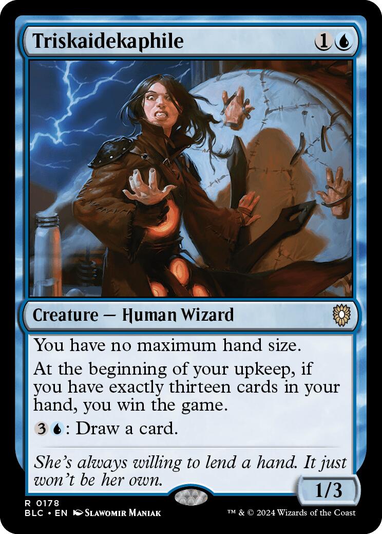 Triskaidekaphile [Bloomburrow Commander] | Card Merchant Takapuna