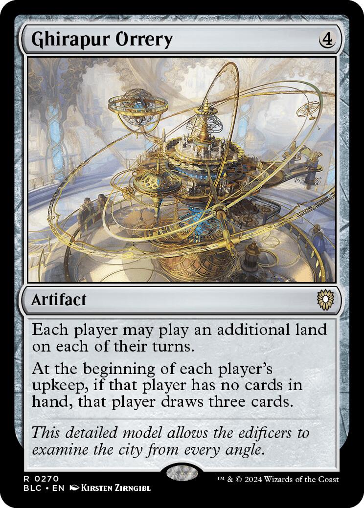 Ghirapur Orrery [Bloomburrow Commander] | Card Merchant Takapuna