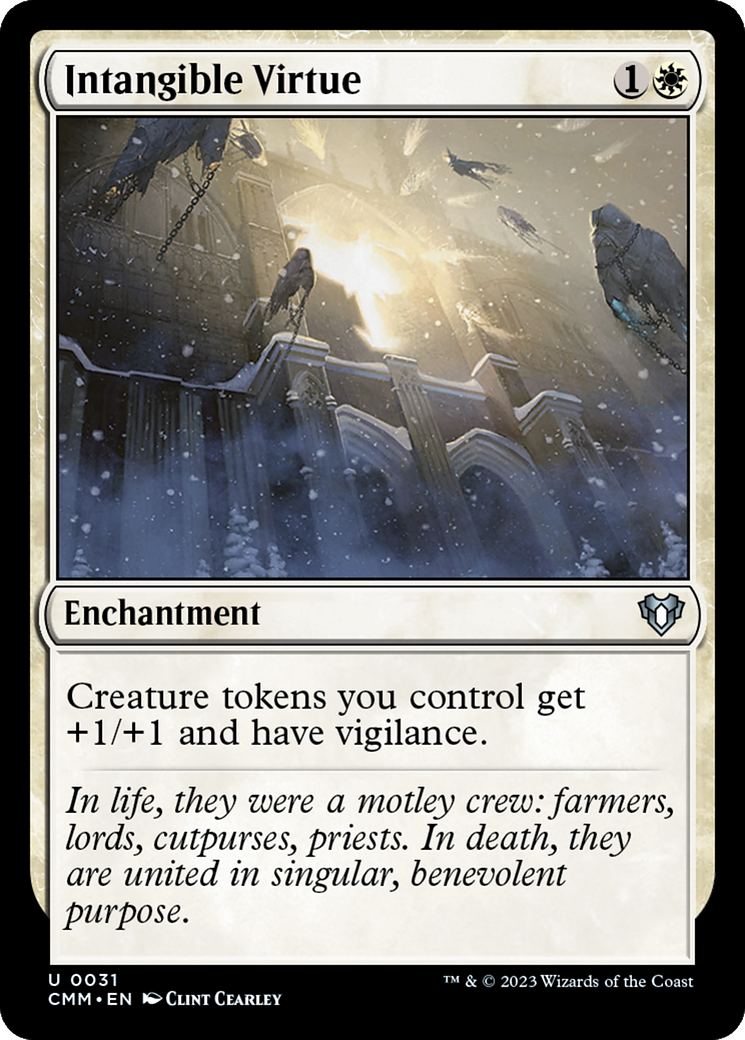 Intangible Virtue [Commander Masters] | Card Merchant Takapuna