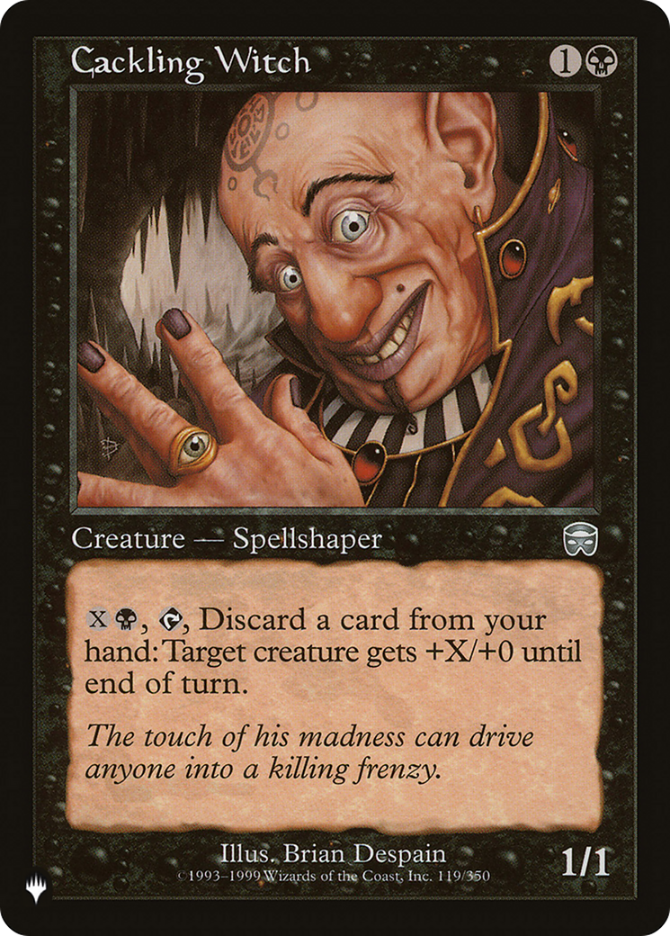 Cackling Witch [The List] | Card Merchant Takapuna