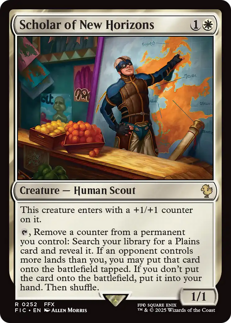 Scholar of New Horizons [FINAL FANTASY Commander] | Card Merchant Takapuna
