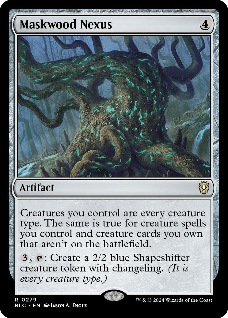 Maskwood Nexus [Bloomburrow Commander] | Card Merchant Takapuna