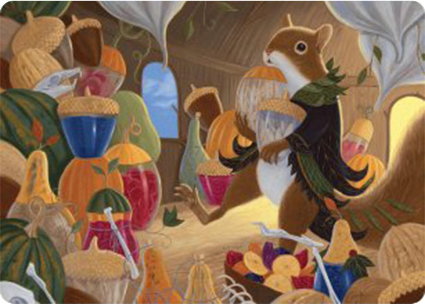 Stocking the Pantry Art Card [Bloomburrow Art Series] | Card Merchant Takapuna