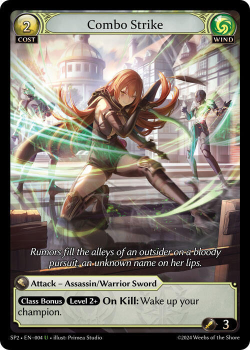 Combo Strike (004) [Supporter Pack 2] | Card Merchant Takapuna