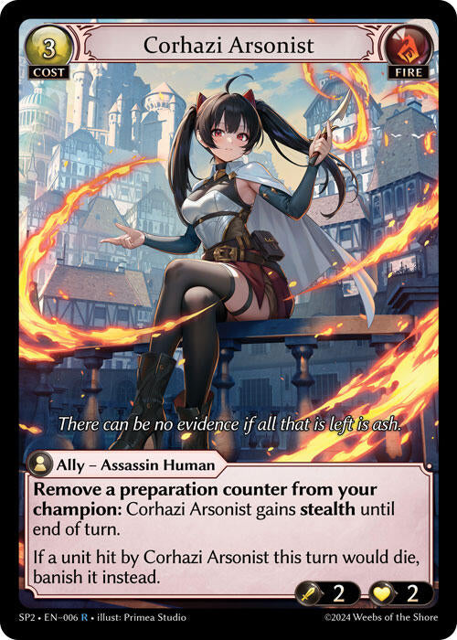 Corhazi Arsonist (006) [Supporter Pack 2] | Card Merchant Takapuna