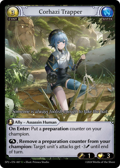 Corhazi Trapper (007) [Supporter Pack 2] | Card Merchant Takapuna