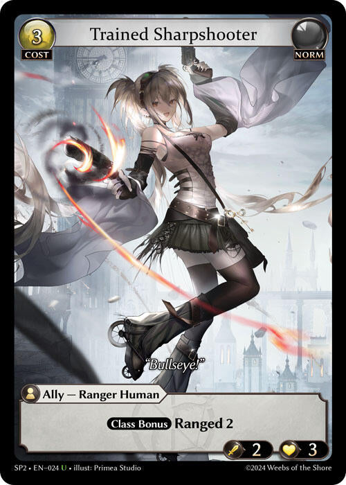 Trained Sharpshooter (024) [Supporter Pack 2] | Card Merchant Takapuna