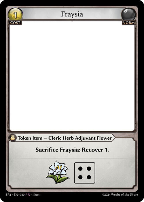 Fraysia (030) [Supporter Pack 2] | Card Merchant Takapuna