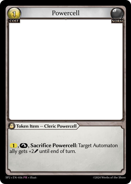 Powercell (036) [Supporter Pack 2] | Card Merchant Takapuna