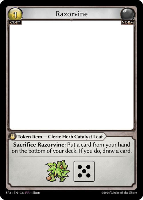 Razorvine (037) [Supporter Pack 2] | Card Merchant Takapuna