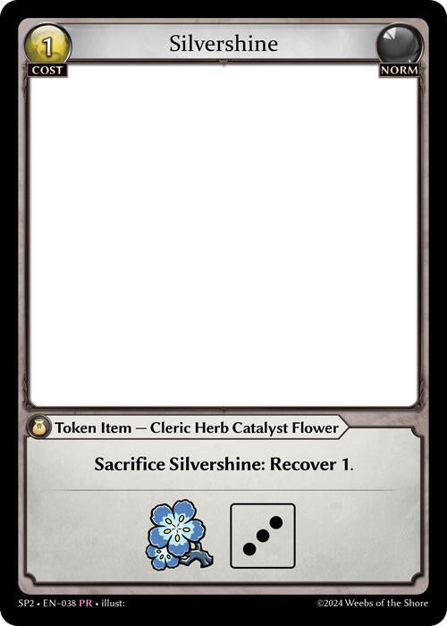 Silvershine (038) [Supporter Pack 2] | Card Merchant Takapuna