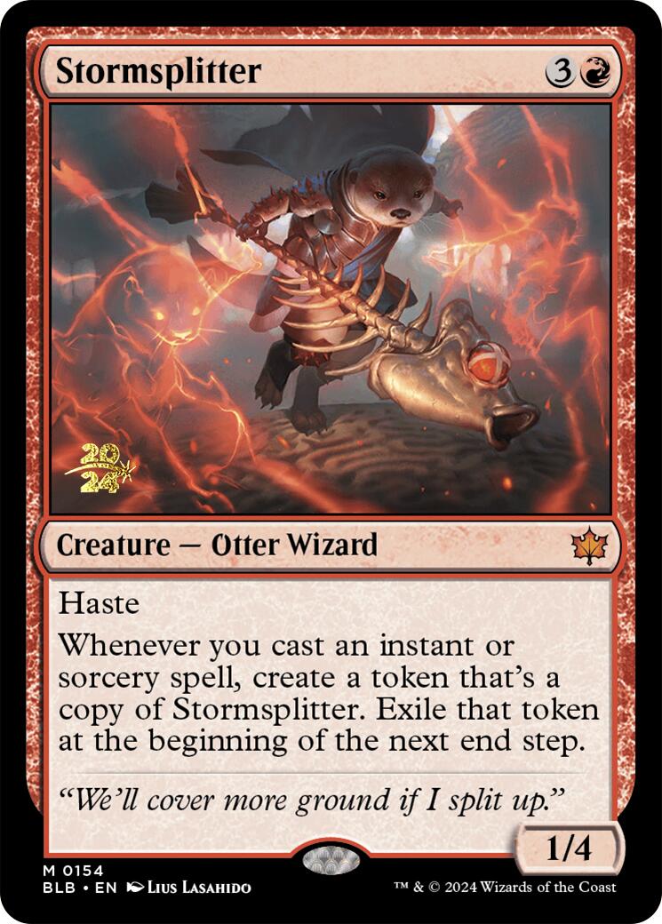 Stormsplitter [Bloomburrow Prerelease Promos] | Card Merchant Takapuna