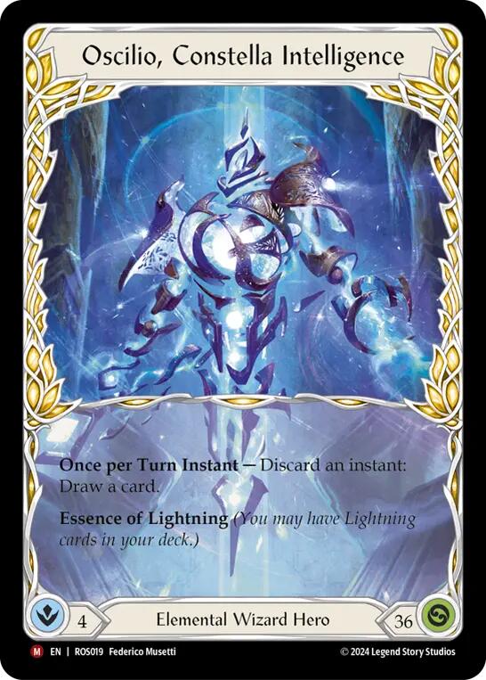 Oscilio, Constella Intelligence [ROS019] (Rosetta) | Card Merchant Takapuna
