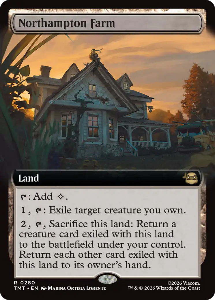 Northampton Farm (Extended Art) [Teenage Mutant Ninja Turtles] | Card Merchant Takapuna