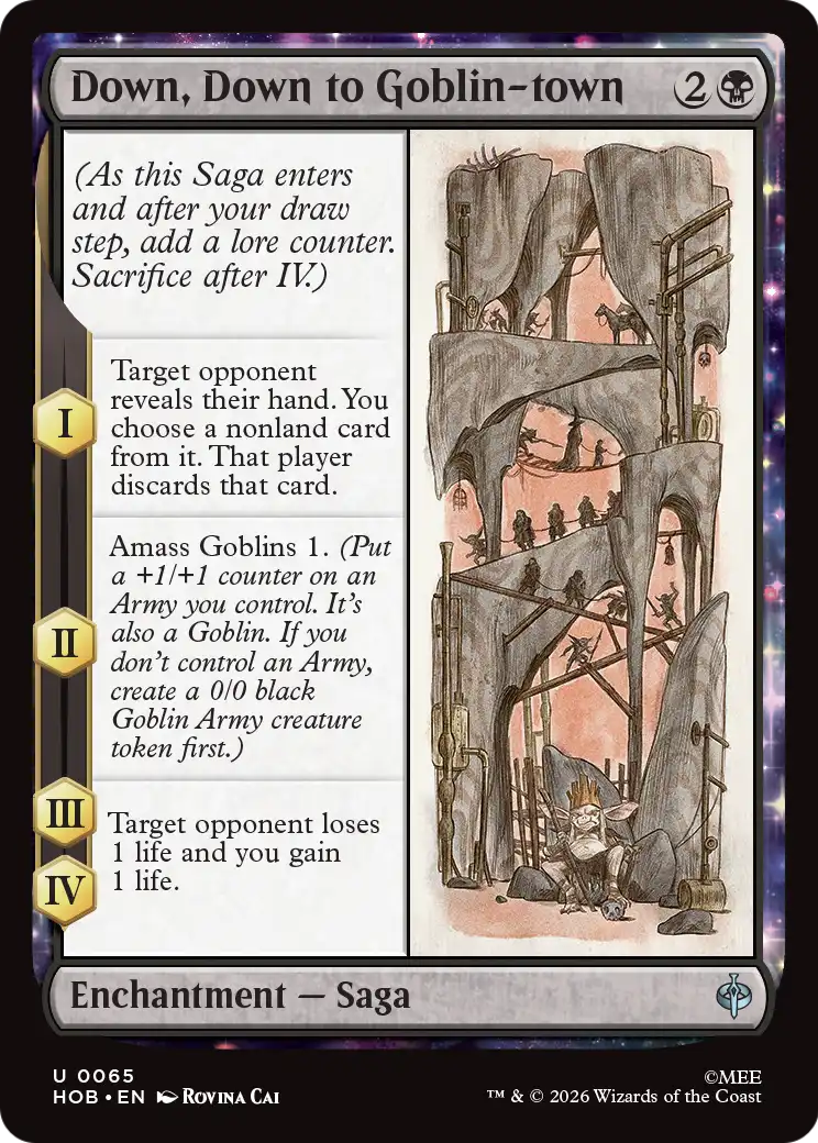 Down, Down to Goblin-town [The Hobbit] | Card Merchant Takapuna