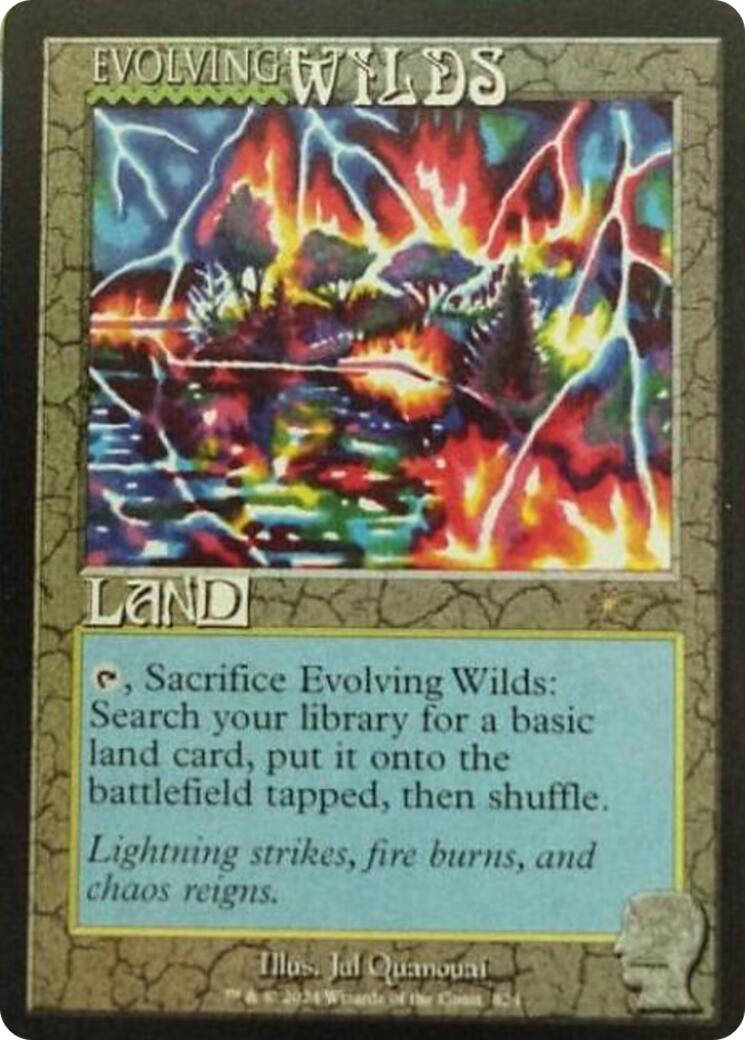 Evolving Wilds (Rainbow Foil) [Secret Lair Drop Series] | Card Merchant Takapuna