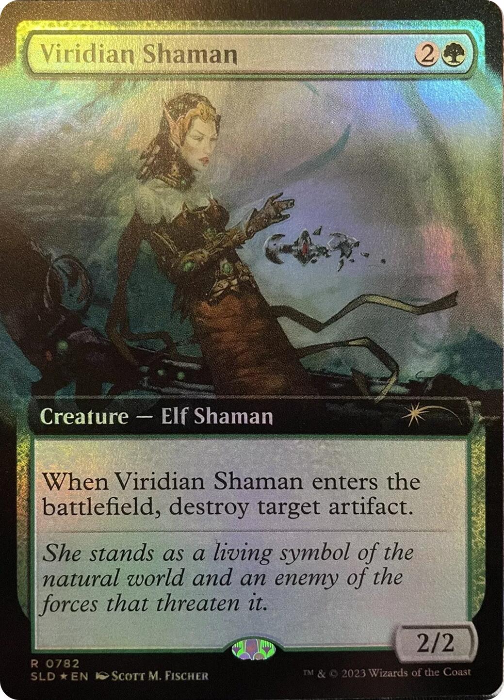 Viridian Shaman (Extended Art) [Secret Lair Drop Series] | Card Merchant Takapuna