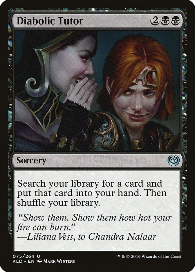 Diabolic Tutor [Kaladesh] | Card Merchant Takapuna
