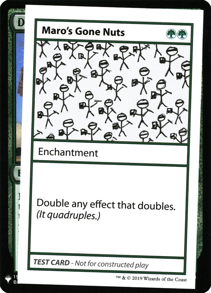 Maro's Gone Nuts [Mystery Booster Playtest Cards] | Card Merchant Takapuna