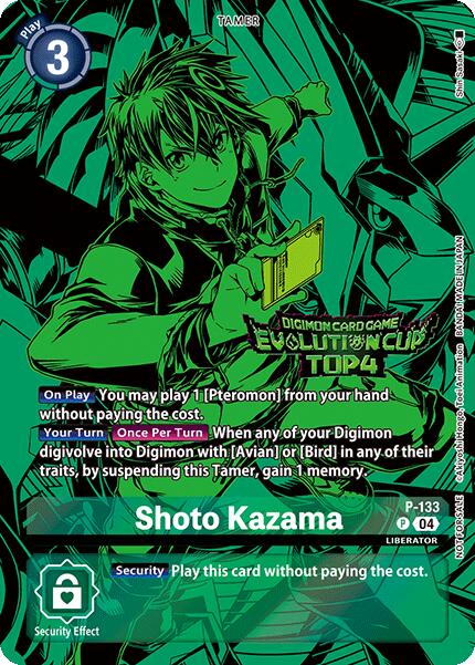 Shoto Kazama [P-133] (2024 Evolution Cup Top 4) [Promotional Cards] | Card Merchant Takapuna