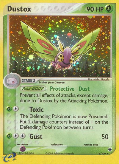Dustox (6/109) [EX: Ruby & Sapphire] | Card Merchant Takapuna