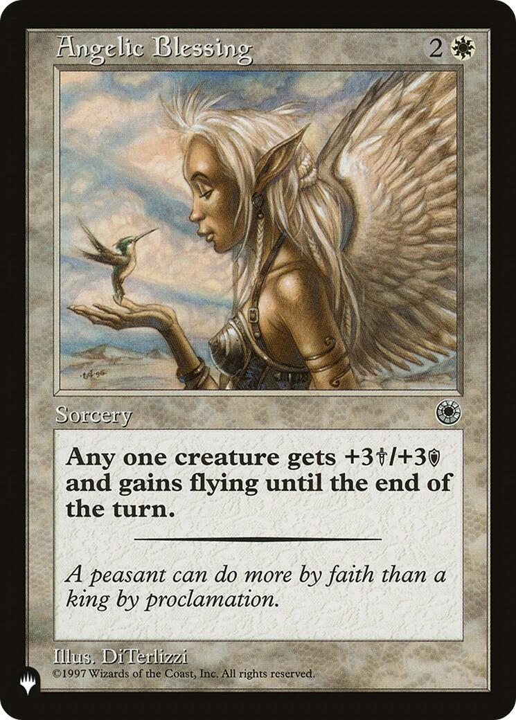 Angelic Blessing [The List] | Card Merchant Takapuna
