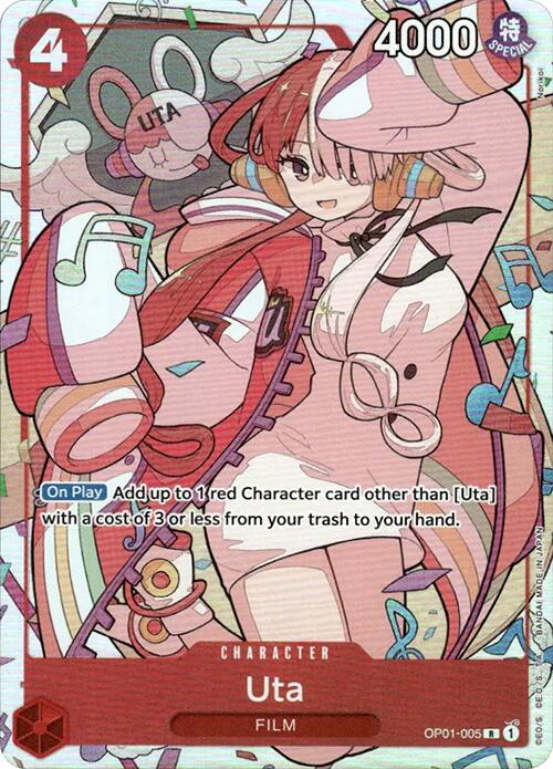 Uta (OP01-005) (Premium Card Collection -Uta-) [One Piece Promotion Cards] | Card Merchant Takapuna