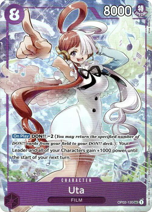 Uta (OP02-120) (Premium Card Collection -Uta-) [One Piece Promotion Cards] | Card Merchant Takapuna