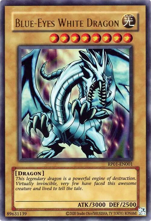 Blue-Eyes White Dragon [RP01-EN001] Ultra Rare | Card Merchant Takapuna