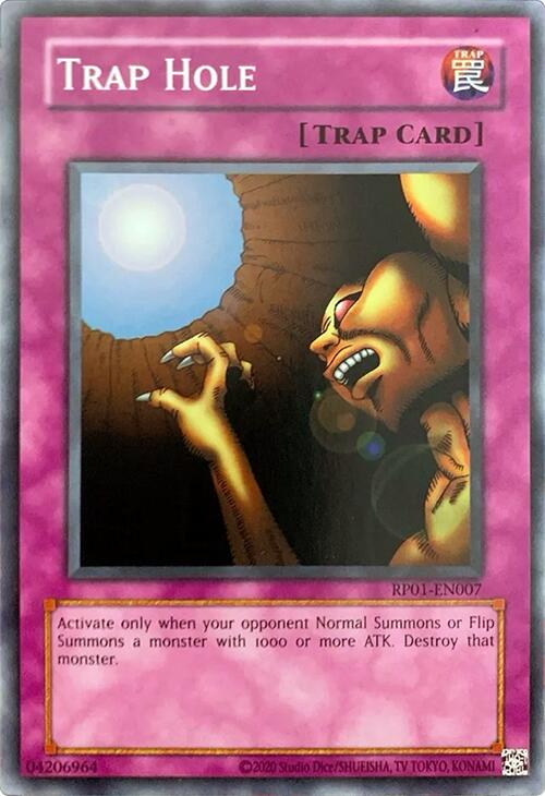 Trap Hole [RP01-EN007] Common | Card Merchant Takapuna