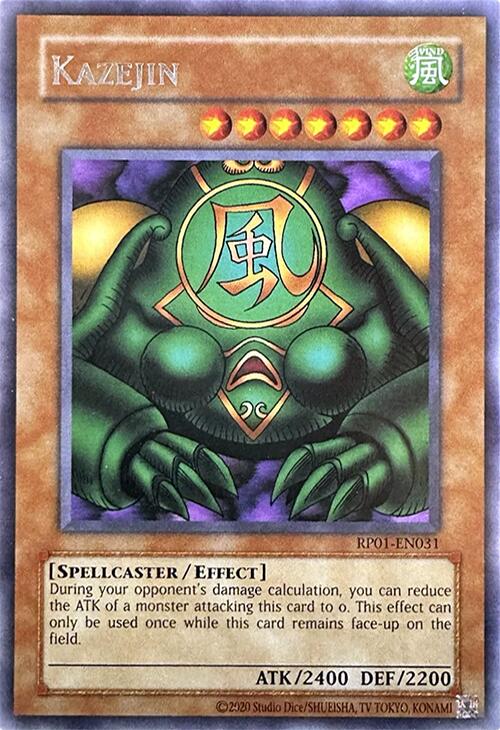 Kazejin [RP01-EN031] Rare | Card Merchant Takapuna