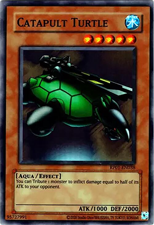 Catapult Turtle [RP01-EN038] Super Rare | Card Merchant Takapuna