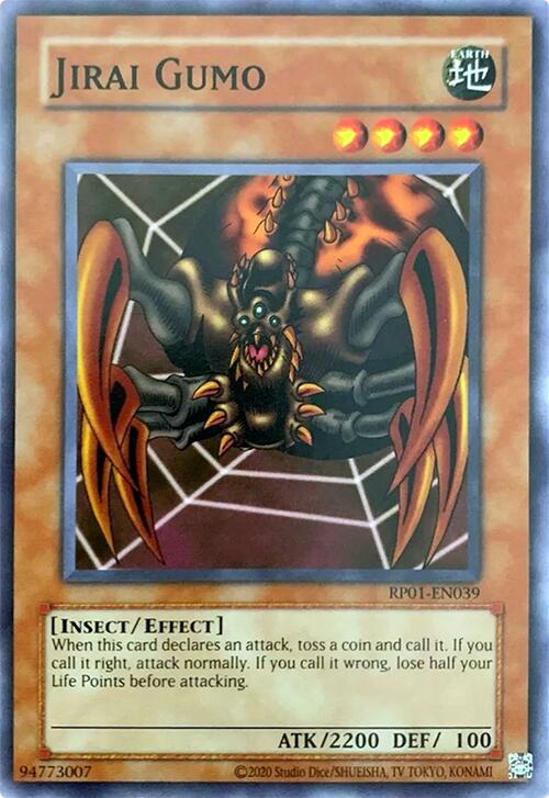 Jirai Gumo [RP01-EN039] Common | Card Merchant Takapuna