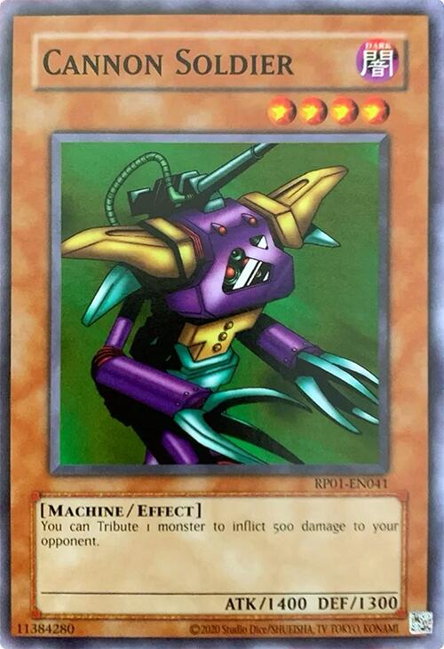 Cannon Soldier [RP01-EN041] Common | Card Merchant Takapuna