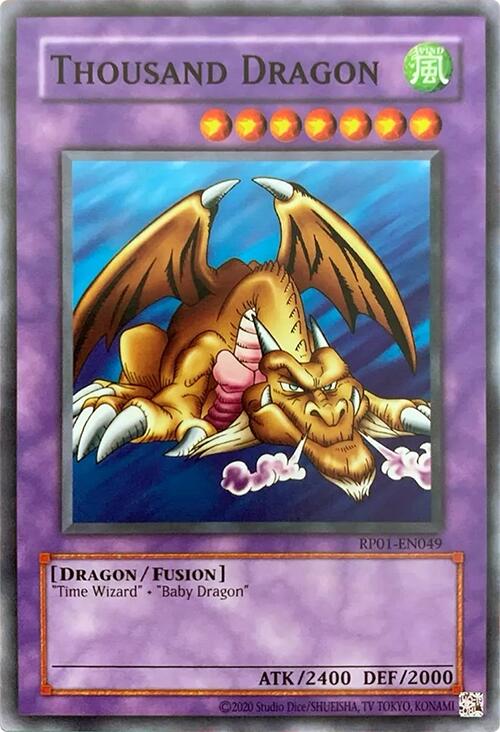 Thousand Dragon [RP01-EN049] Common | Card Merchant Takapuna
